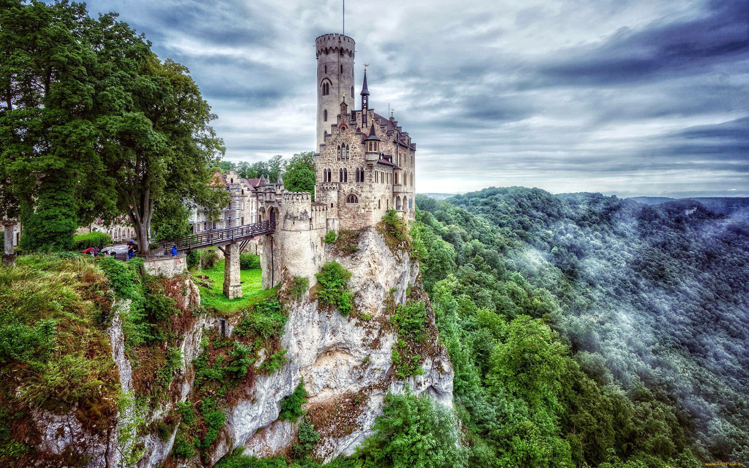 lichtenstein castle, germany, ,  , lichtenstein, castle
